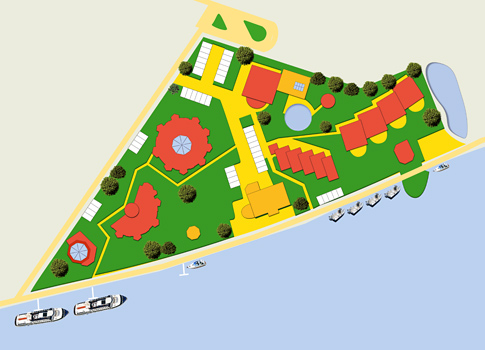 Map of the Holiday Park